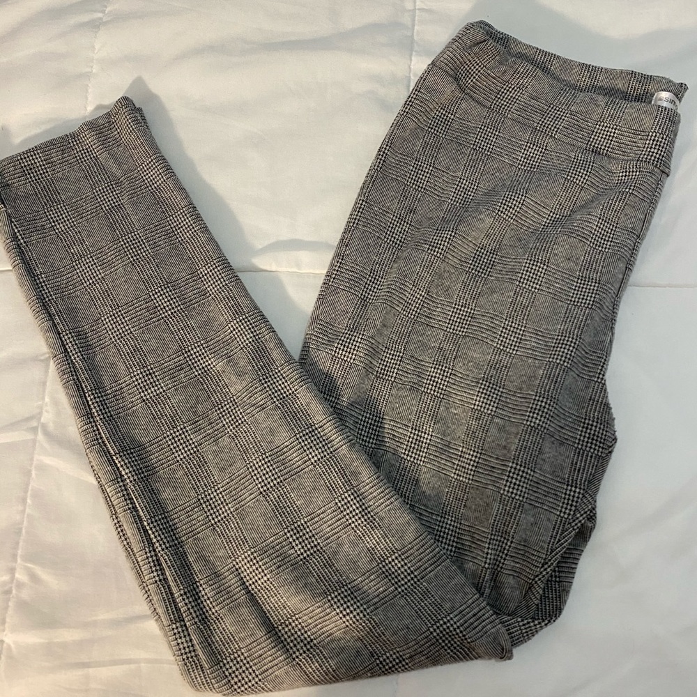 English Plaid Semi-Slim Pant